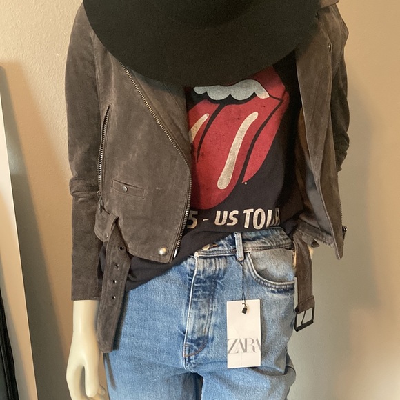 Blank NYC Jackets & Blazers - Blank NYC suede moto jacket